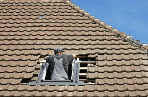 Pose de velux - Luzillat